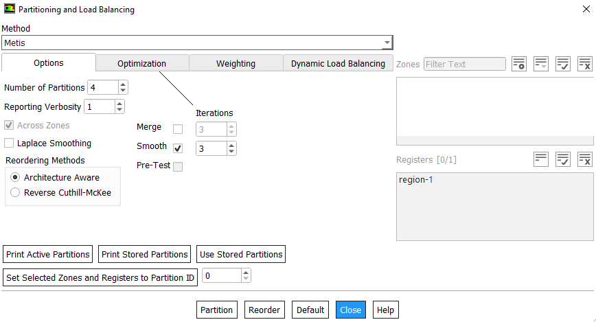 Mesh Partitioning and Load Balancing in ANSYS FLUENT