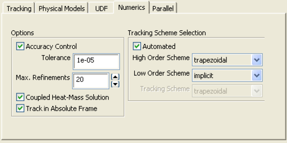 DPM Numerics