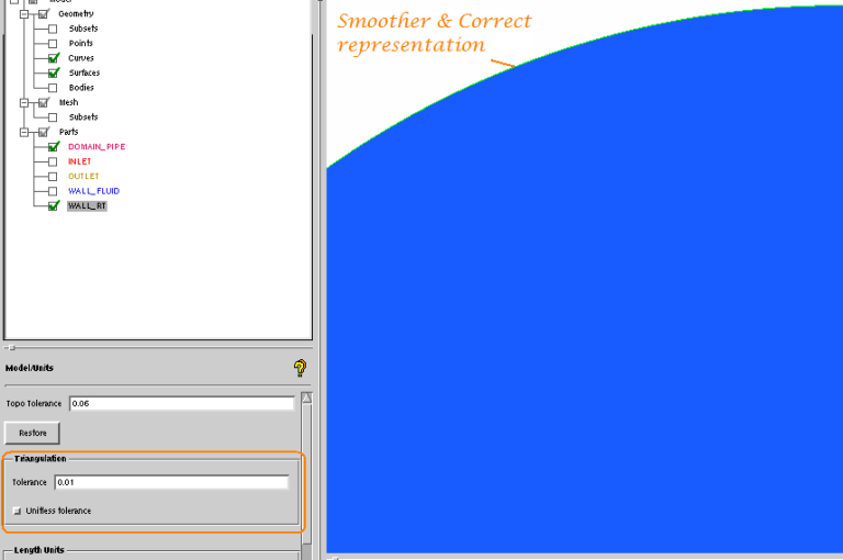 Display Tolerance in ICEM CFD