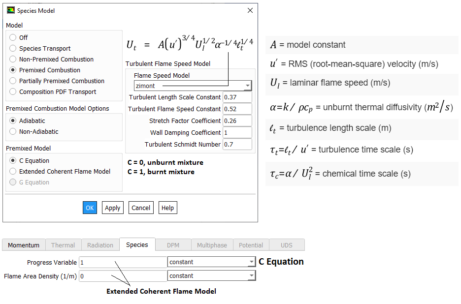 Combustion Models in FLUENT