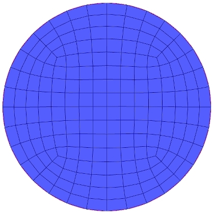 O-grid Circle