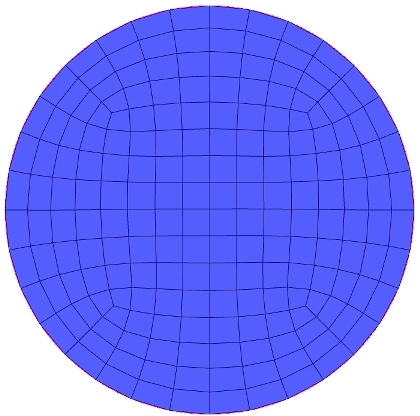 O-grid Circle