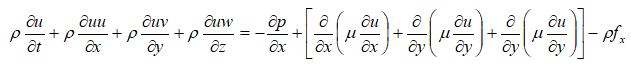 Navier Stokes Equation