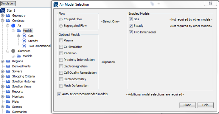 STAR-CCM+ Solution: Coupled vs. Segregated