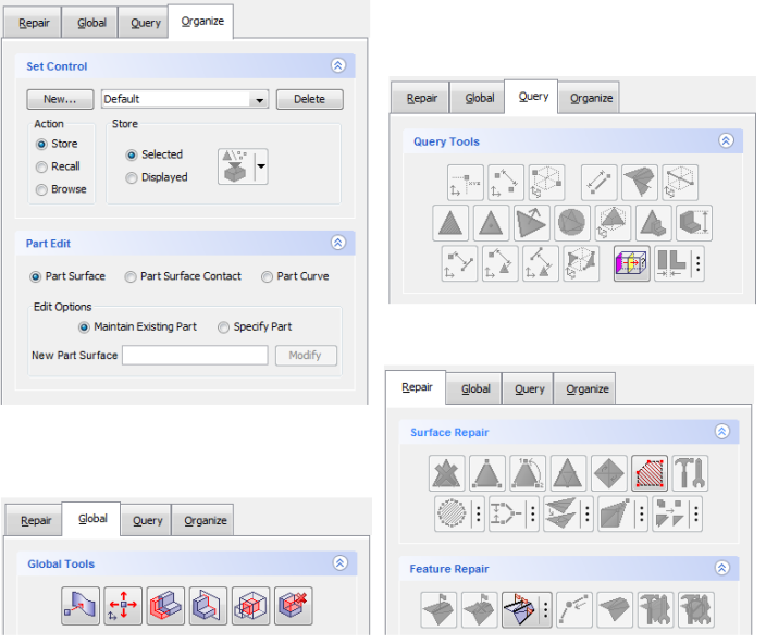 Surface Repair options in STAR-CCM+