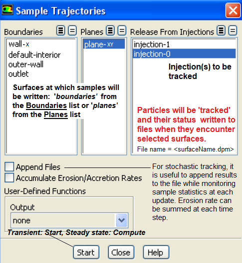 sample Trajectories