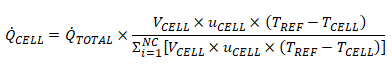 Single Stream heat transfer rate calculation