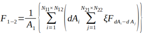 View Factor Discretized