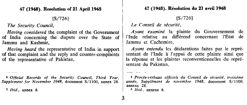 UN_Resolution 47 on Jammu and Kashmir 01