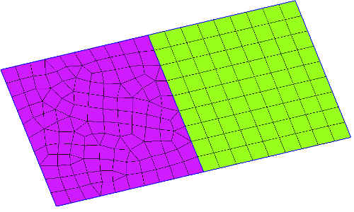 GMSH Unstructured and Structured Hybrid Meshes