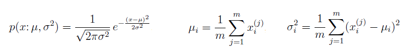 Gaussian Distribution Anomaly Detection