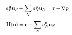 H-operator NS Equation