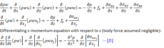 Z-Momentum  Equation