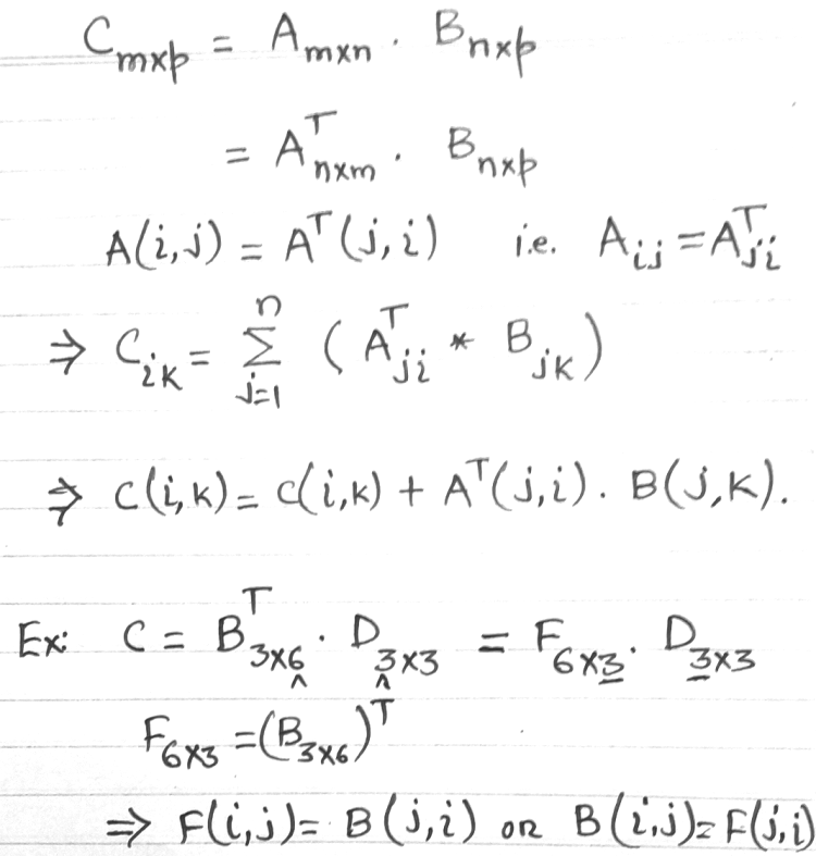 Multiplication of Matrices Step-3