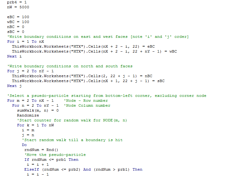 Monte Carlo Program - Excel VB 2