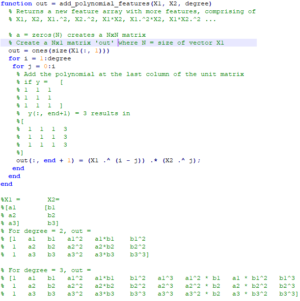 add Polynomial Feature