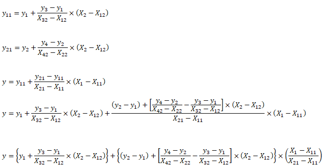 double Interpolation