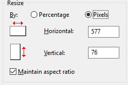 Resize an Image in MS-Paint