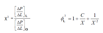 Lockhart Martinelli Dimensionless Parameter
