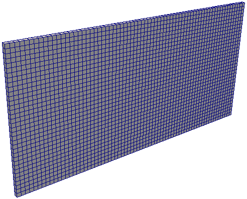 XiFoam Computational Domain Mesh