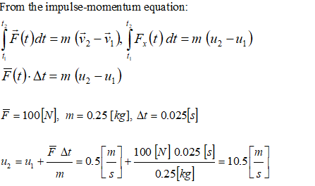 Impulse-Momentum