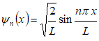 Probability Distribution - Particle in a box