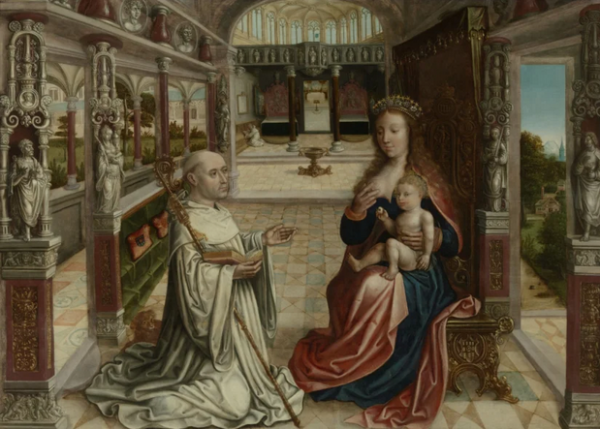 The Lactation of Saint Bernard of Clairvaux, ca. 1525 - ca. 1540 