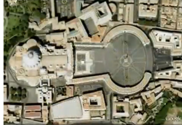 Vagina Shaped Vatican Church