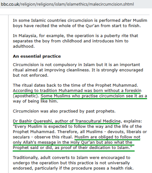 Circumcision in Islam