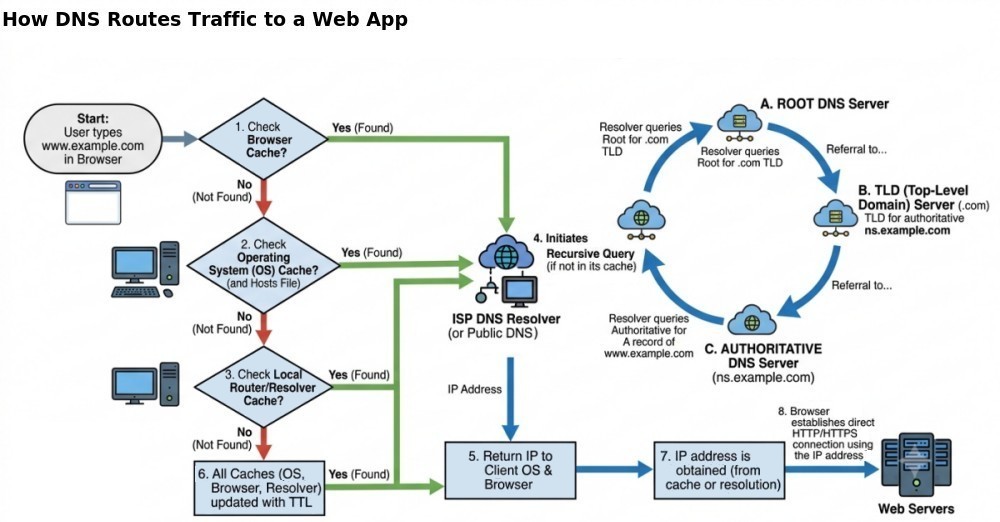 DNS-Flowchart