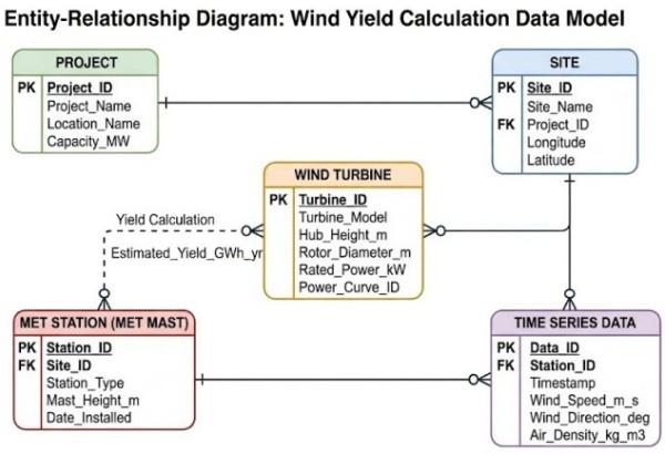 ER Diagram yield-calc