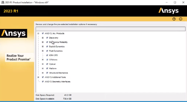 Ansys-Installation-Packages