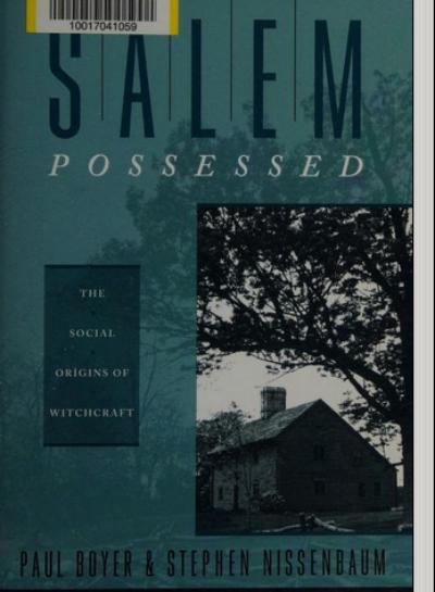 Witchcraft Salem Possessed