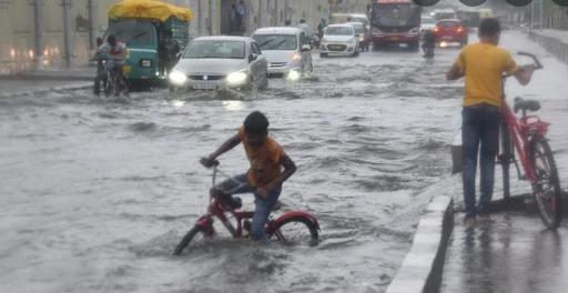 Water Clogging Rainwater